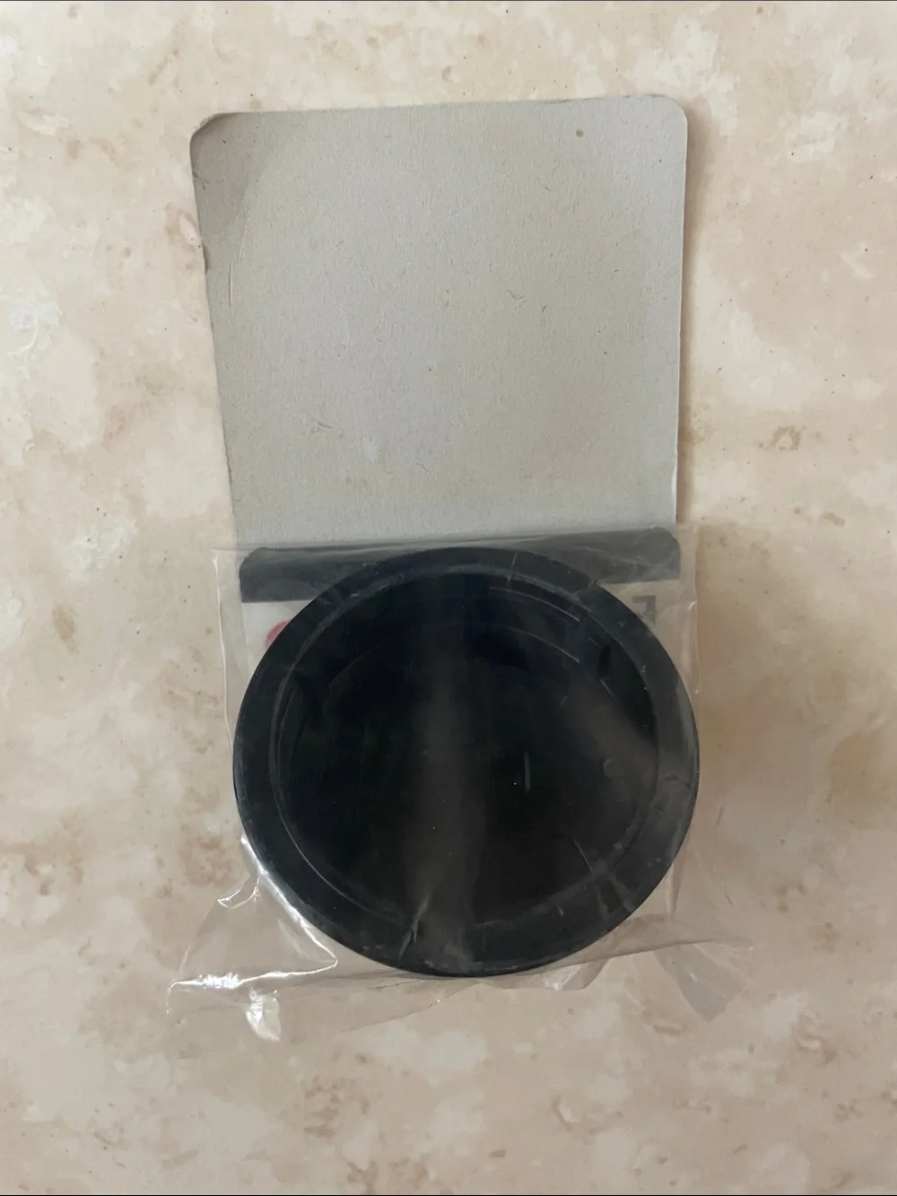Canon Black Lens Dust Cap E with Retail Card